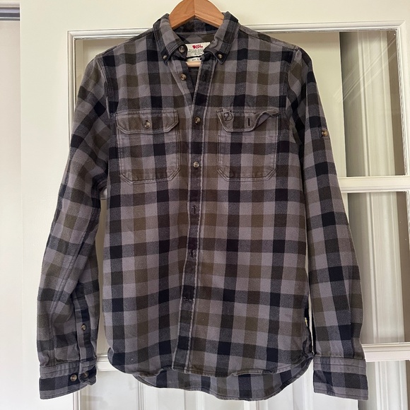 Fjallraven Flannel Shirt, Men's Small - Picture 1 of 3